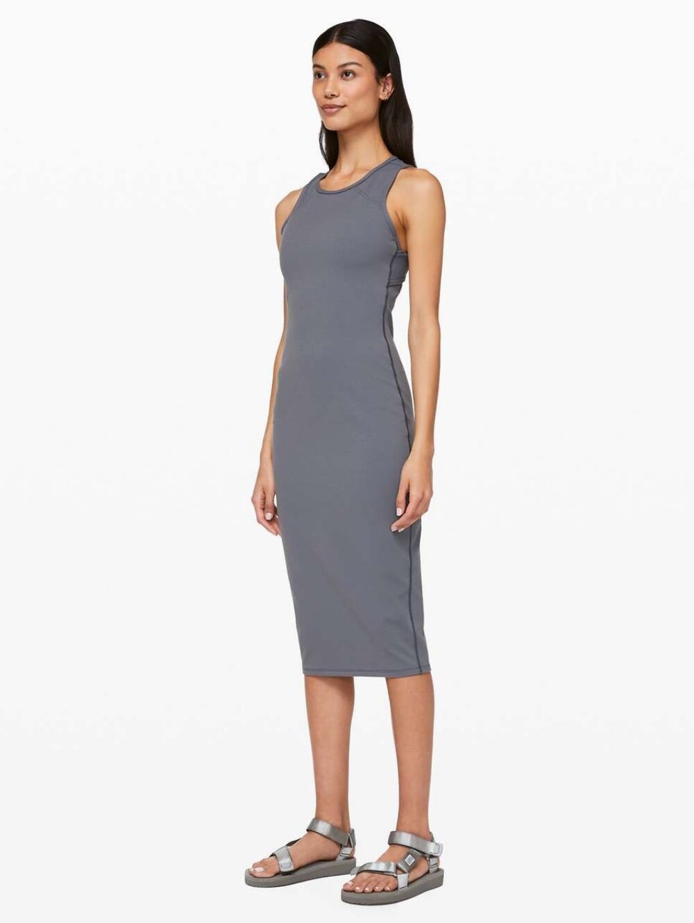 Lululemon Athletica Gray Picnic Play Dress Size 6